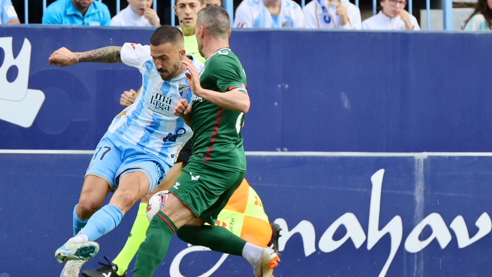 El Málaga CF - Eibar, en fotos