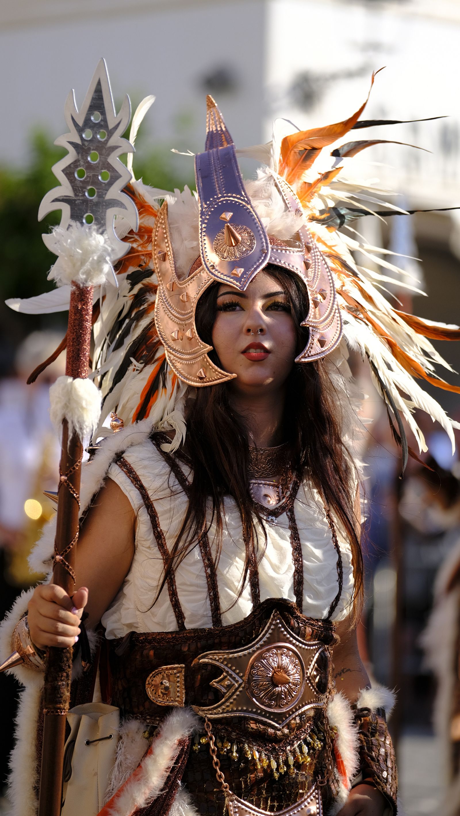 El espectacular desfile de Moros y Cristianos de Mojácar, en imágenes