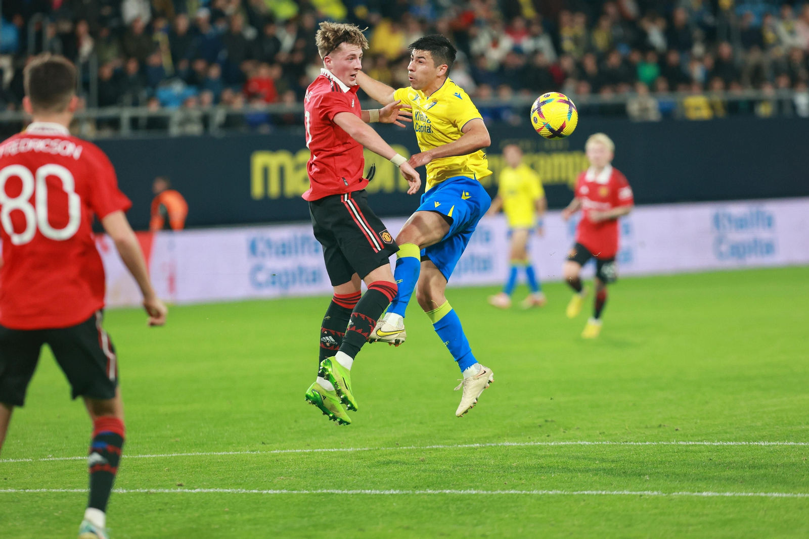 Las imágenes del Cádiz CF-Manchester United