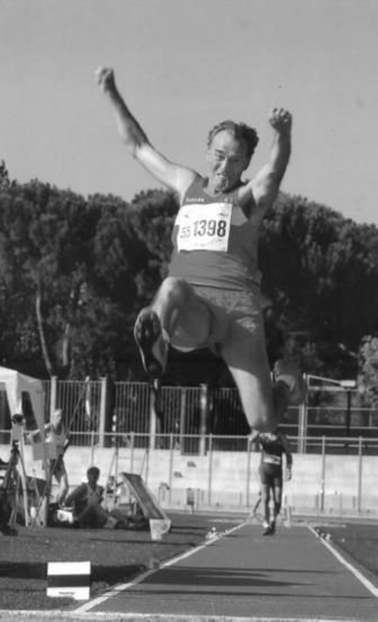 Jorge Páez, durante una competición.