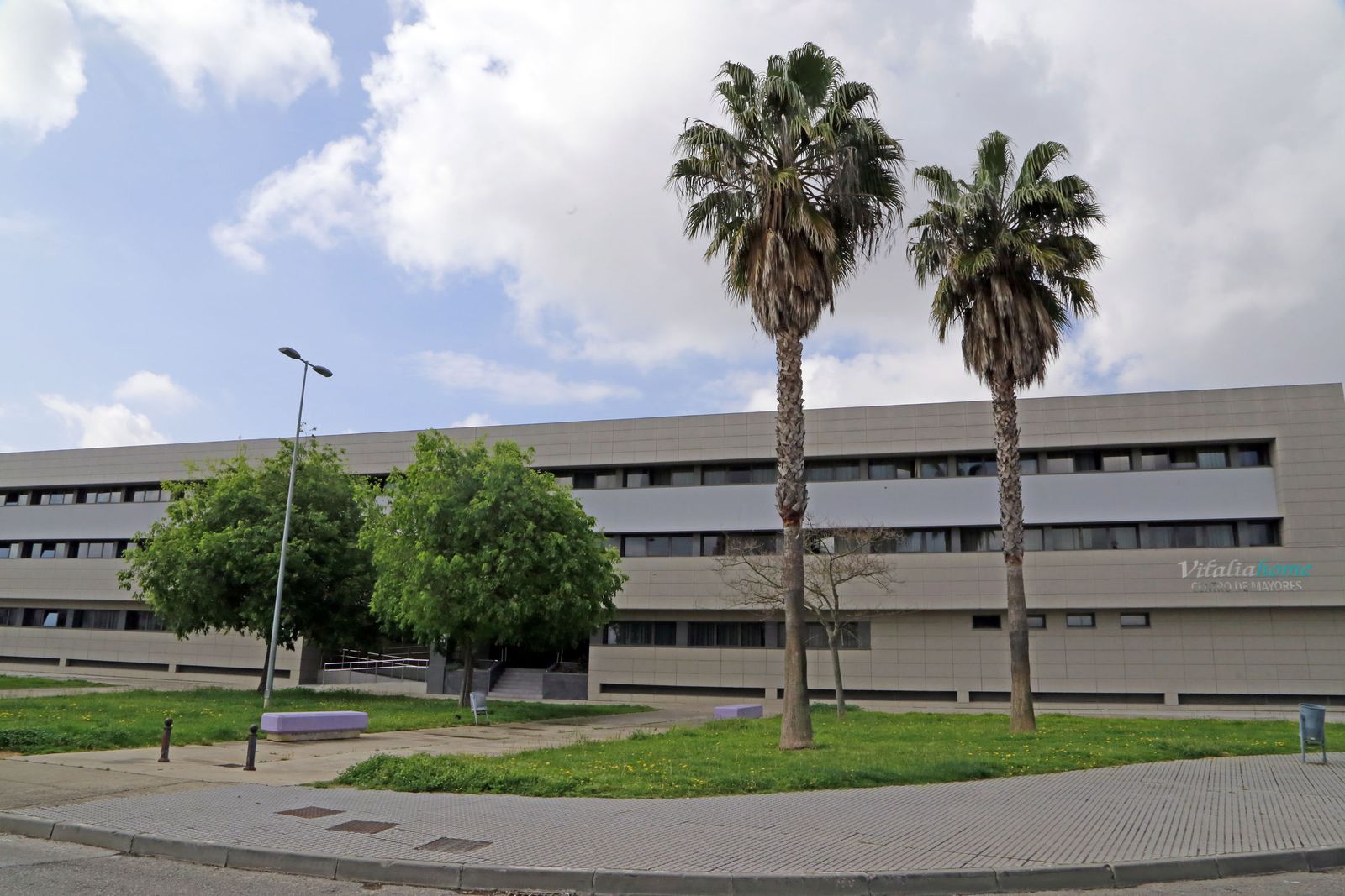 Entrada de la Residencia Vitalia Home, en La Marquesa.