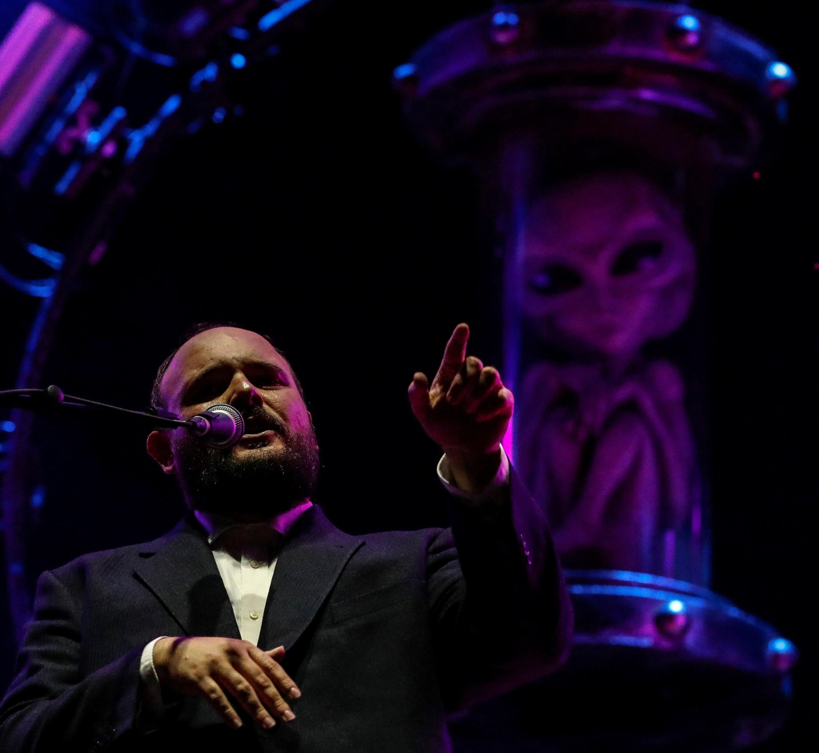Niño de Elche en un concierto reciente en el País Vasco.