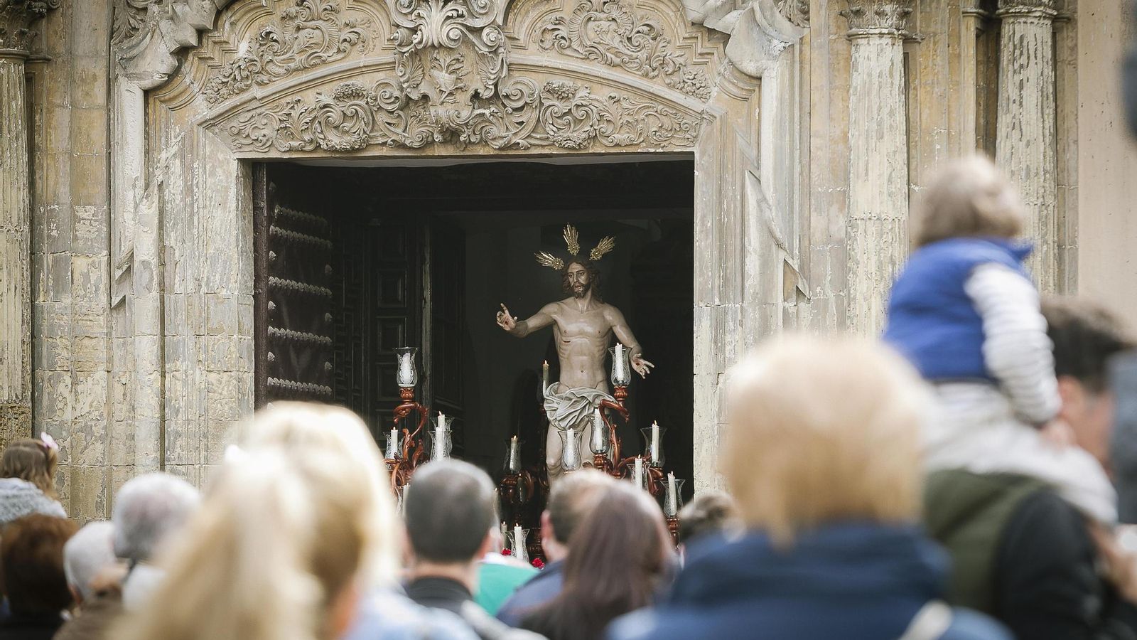 El Resucitado, a su salida de San Antonio.