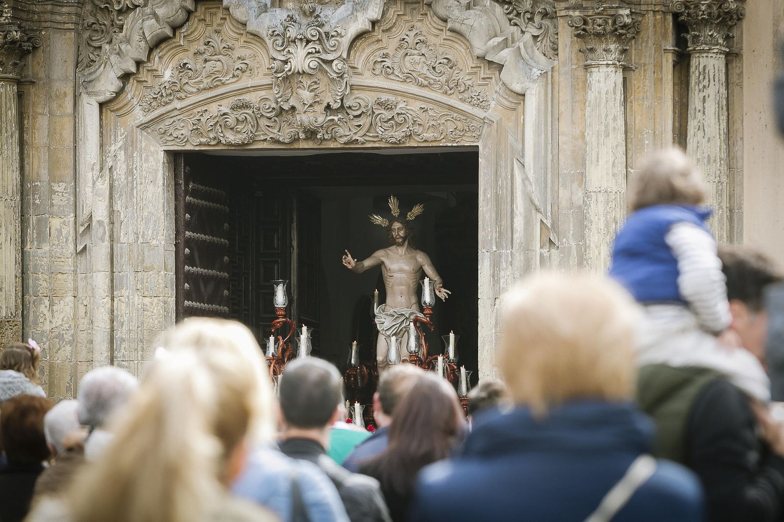 El Resucitado, a su salida de San Antonio.
