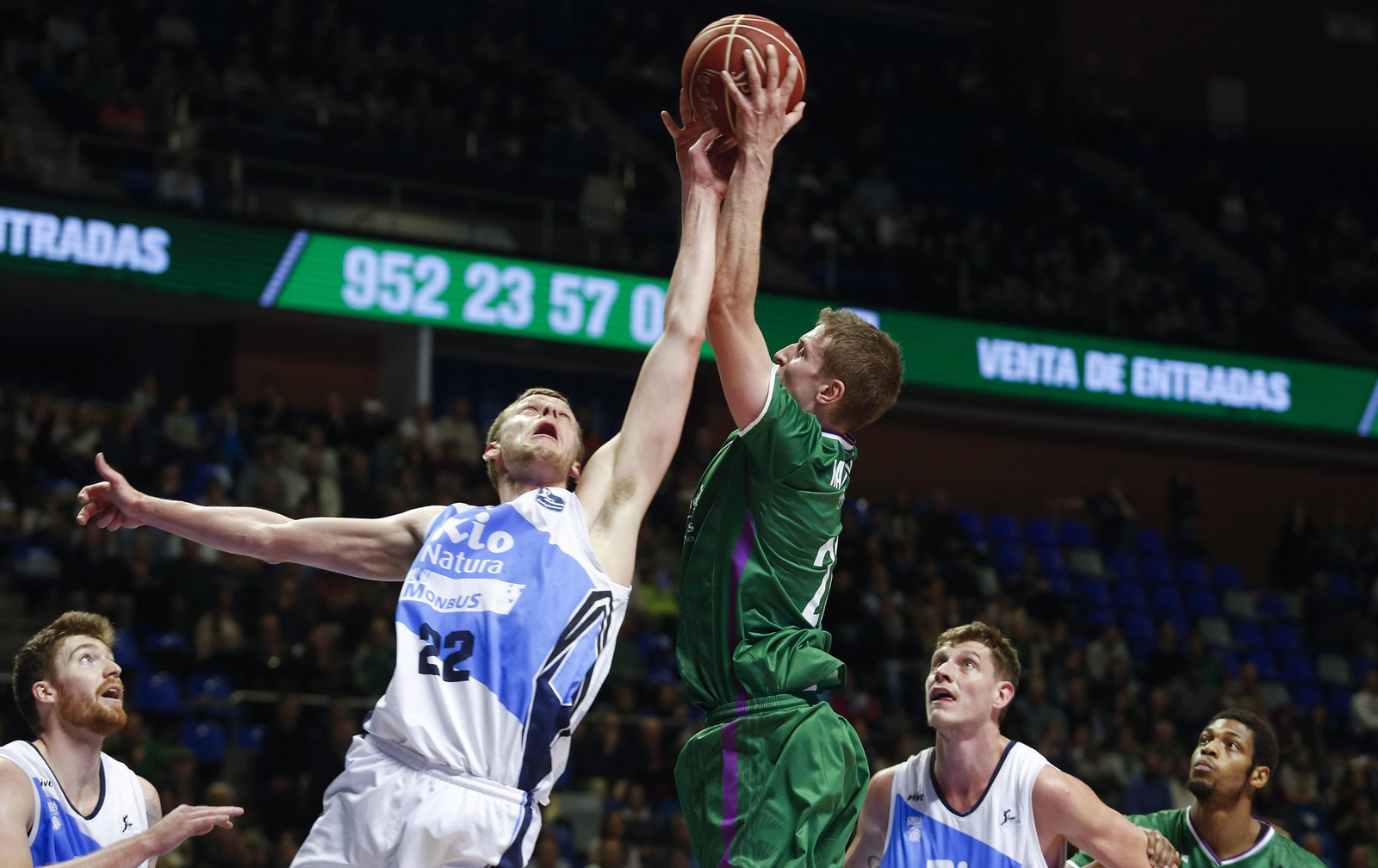 Los cinco años de Adam Waczynski en el Unicaja, en fotos
