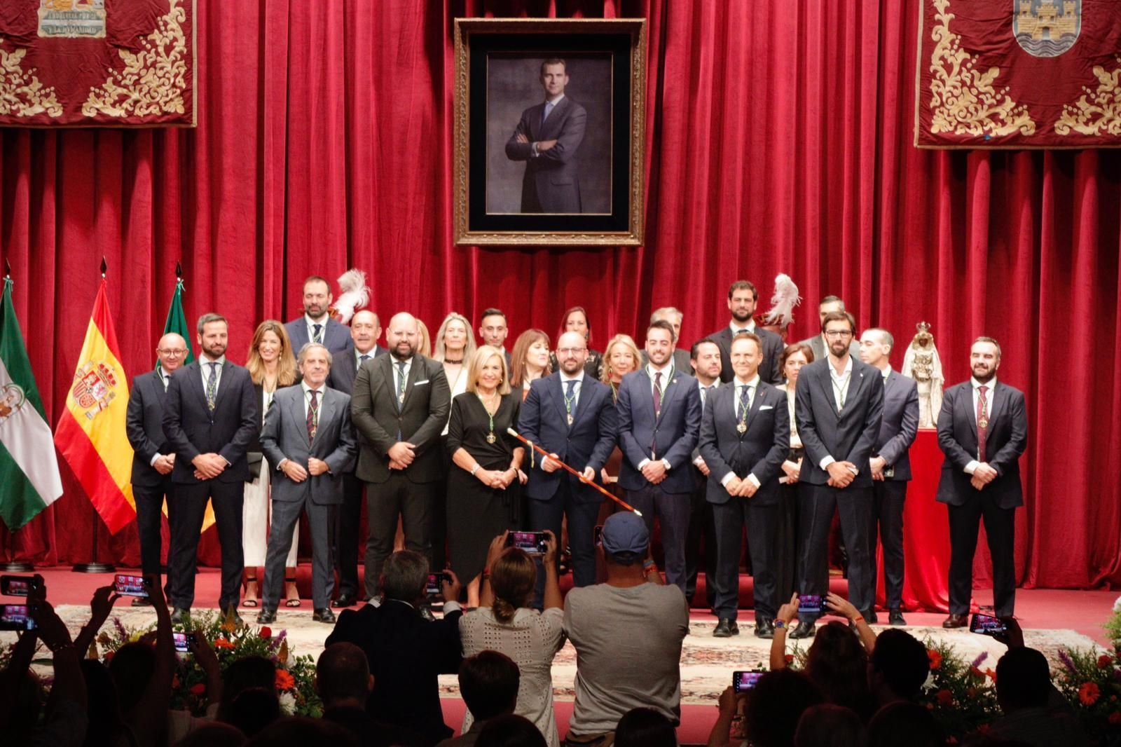 La investidura de Germán Beardo como alcalde de El Puerto, en imágenes