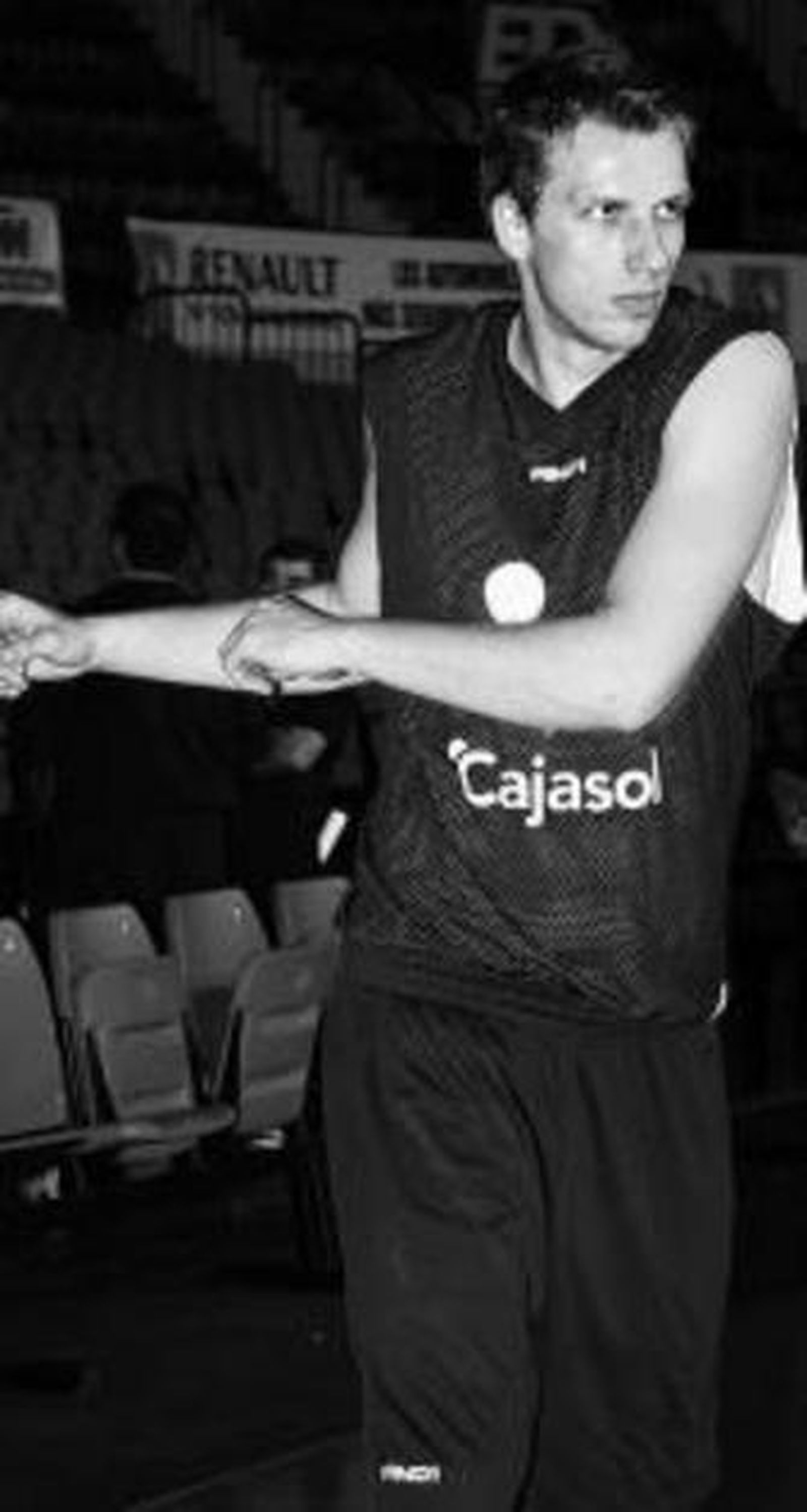 Ignerski, estirando.