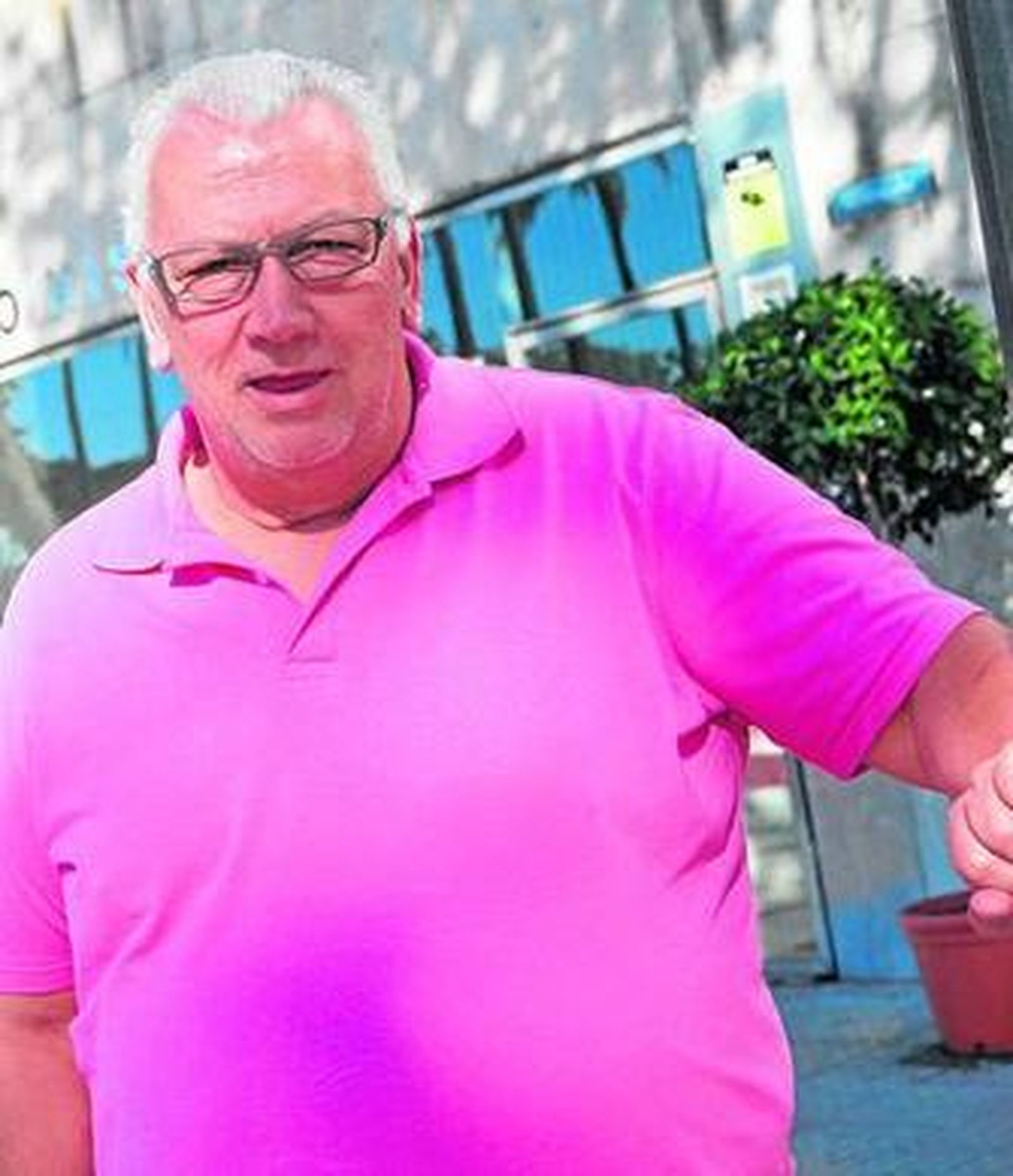 El presidente de la Asociación de Clubes Modestos, Enrique Rodrigo.