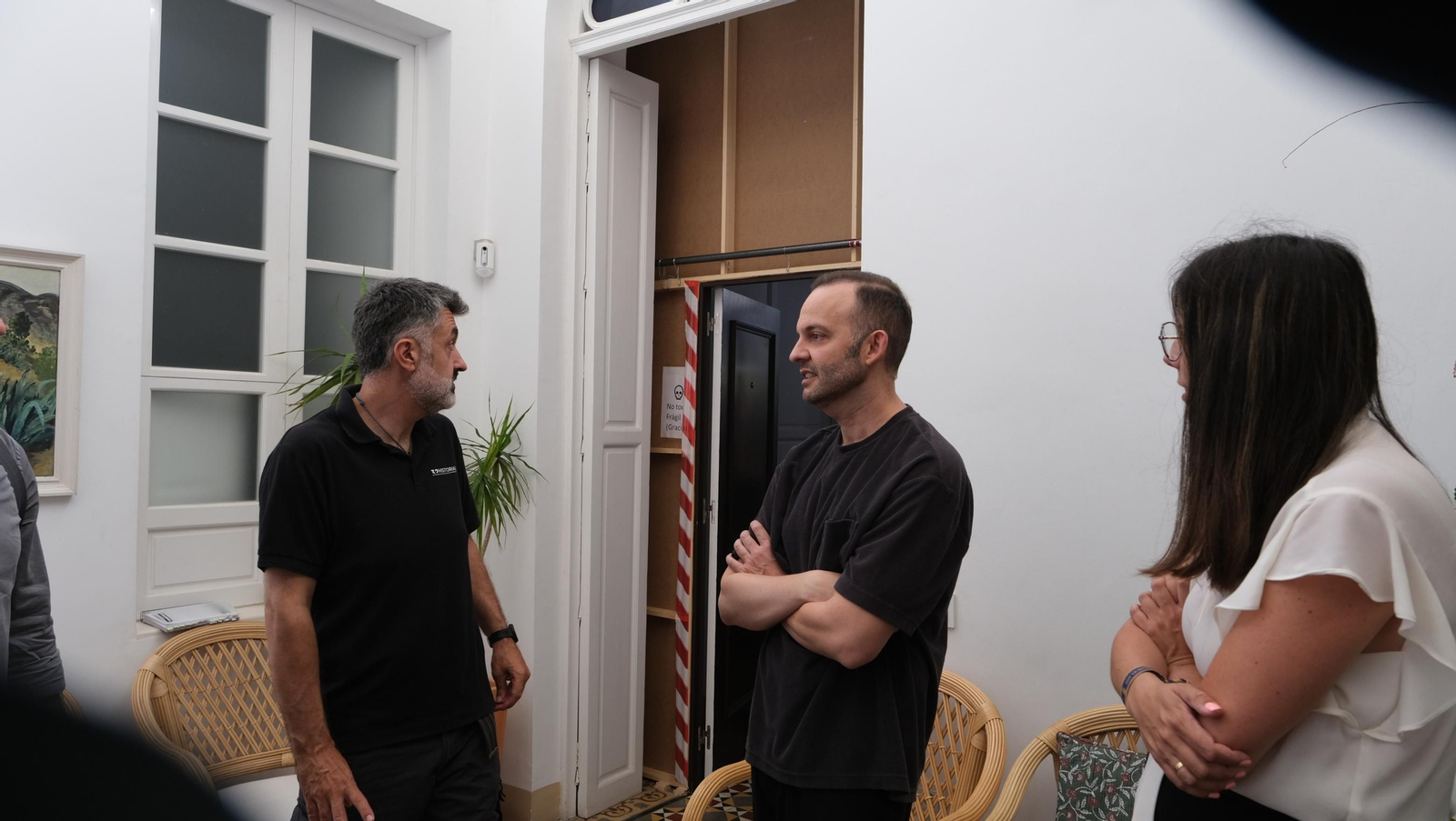 Imágenes del rodaje en Almería de la película 'La Casa Vacía'