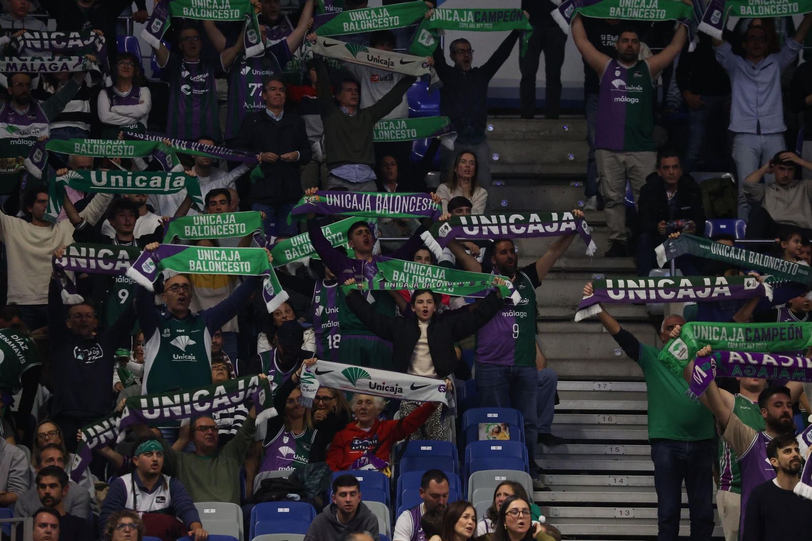 Búscate en las gradas del Carpena en el Unicaja-Gran Canaria