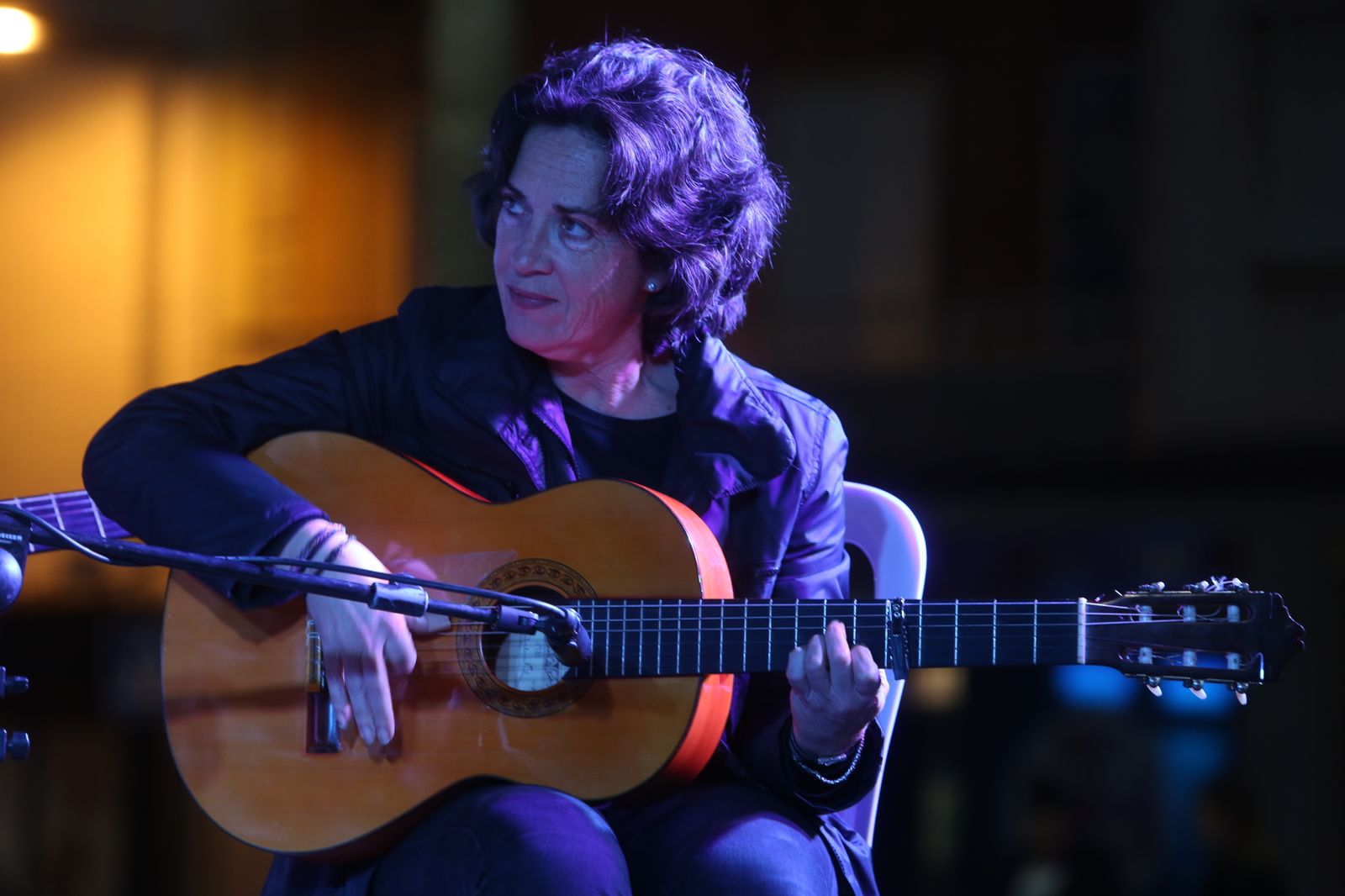 Imágenes del Coro Lazareto en la Plaza de las Monjas