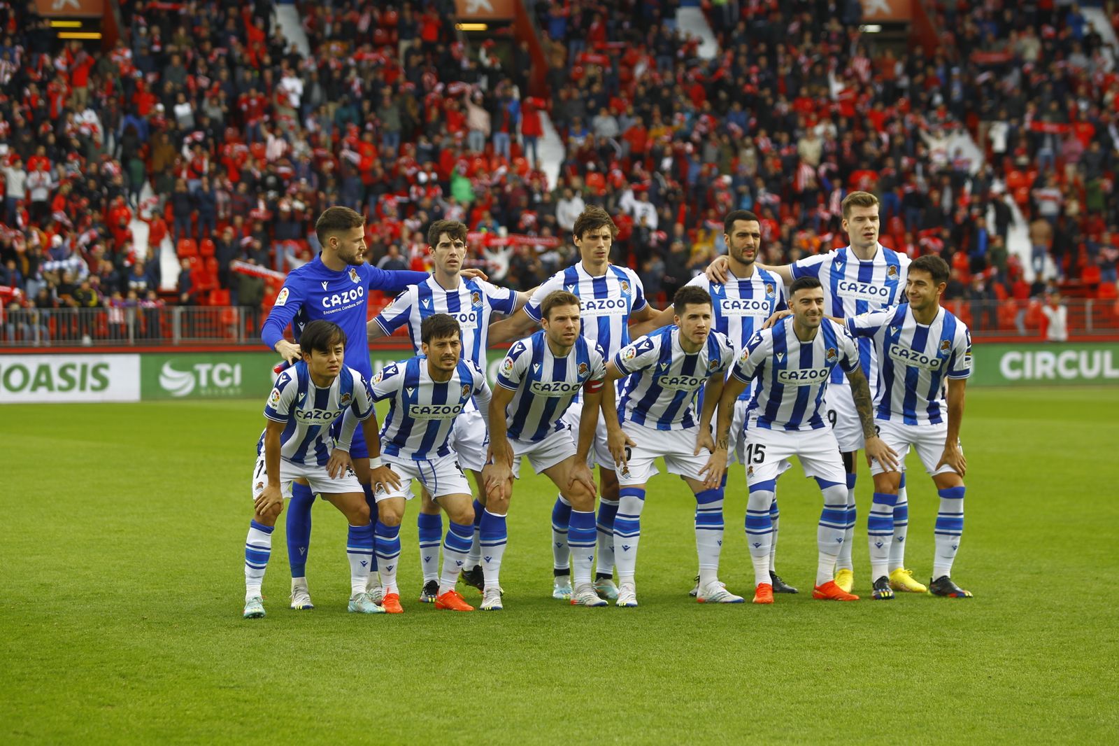 Imágenes del partido U.D. Almería-Real Sociedad