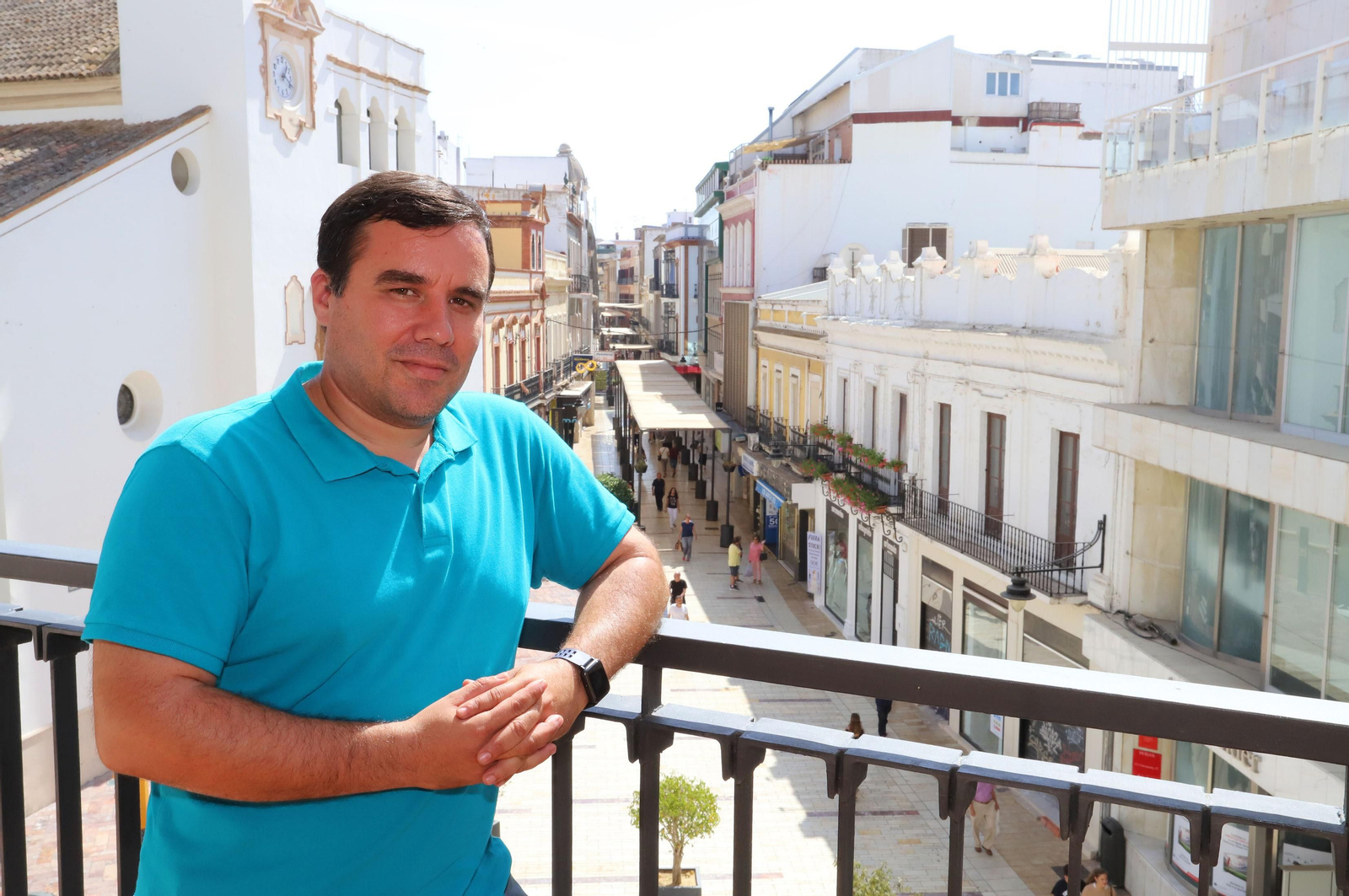 Dani Zamora de 'MeteoHuelva' .