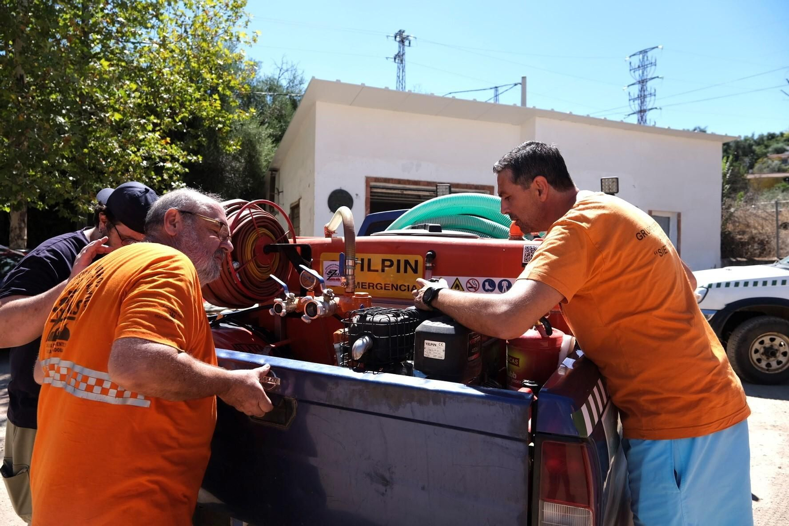Asó trabaja el Grupo Local de Pronto Auxilio Siete Fincas de Córdoba, en imágenes