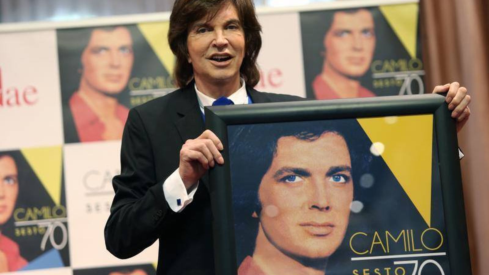 En la presentación de su último disco.