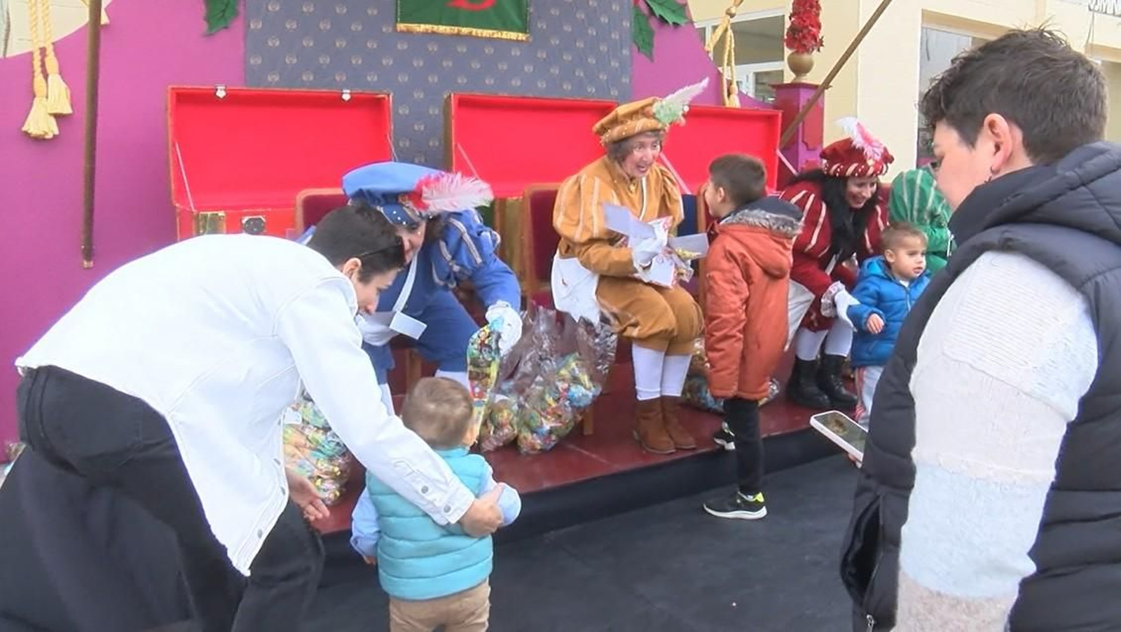 Cartera Real en Puerto Real, durante la pasada Navidad