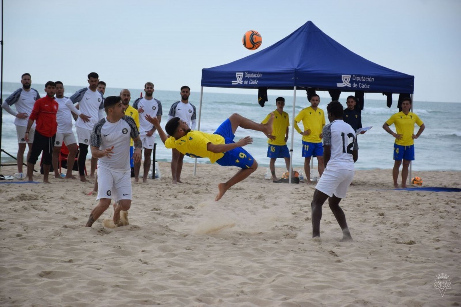 Uno de los partidos del torneo.