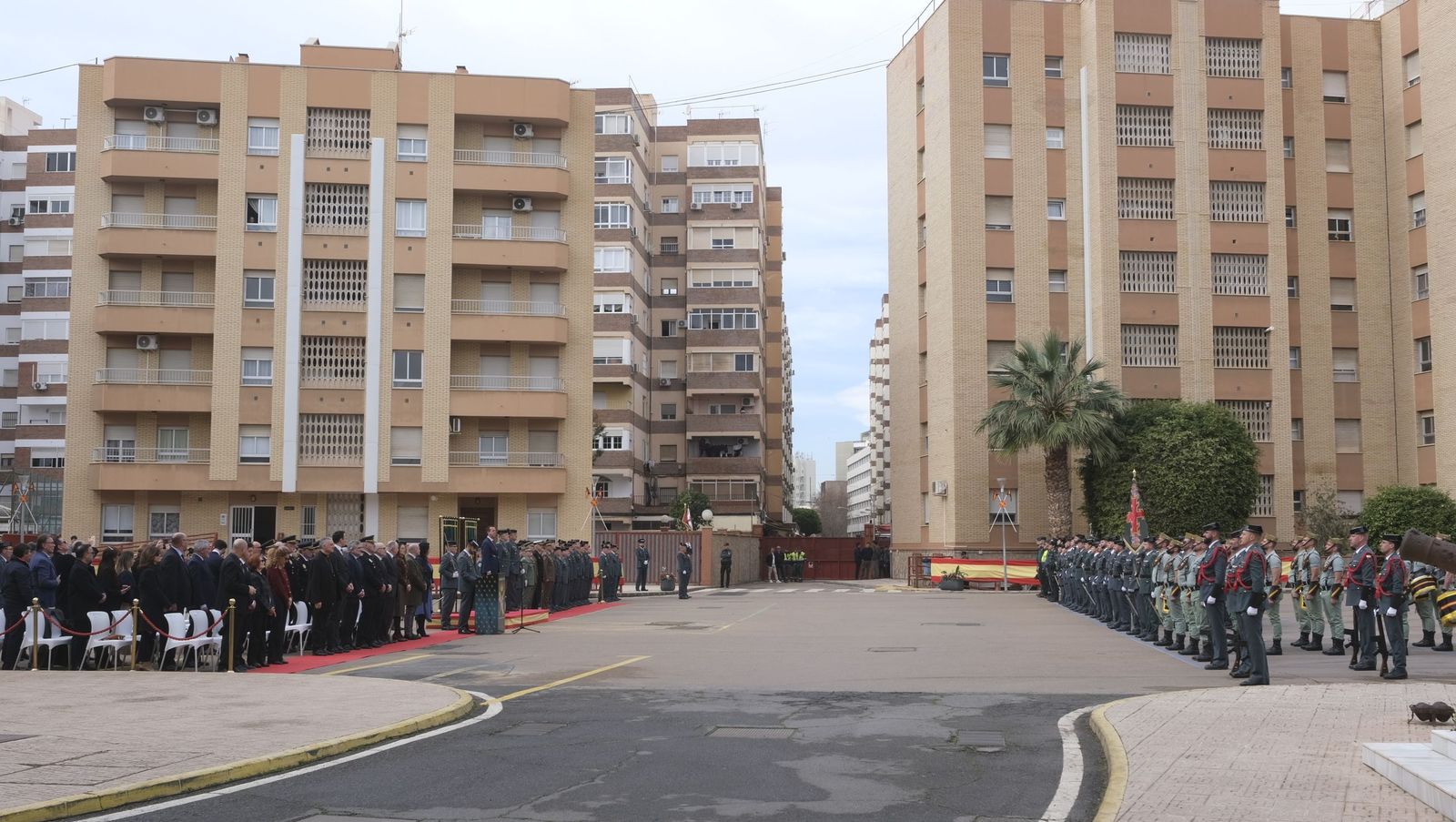 Las imágenes de la toma de posesión del nuevo coronel jefe de la Guardia Civil de Almería