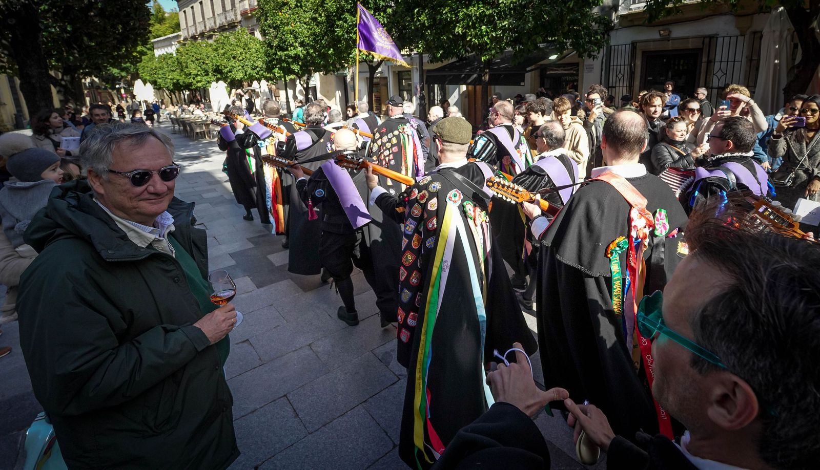 Las Tunas animan el centro de Jerez, en imágenes