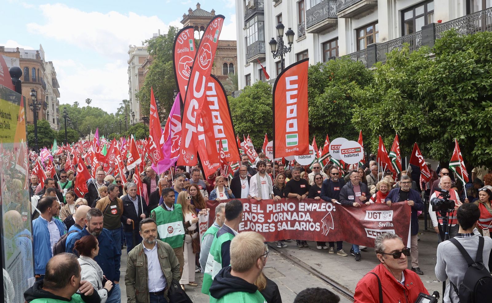 Manifestación día internacional del Trabajo