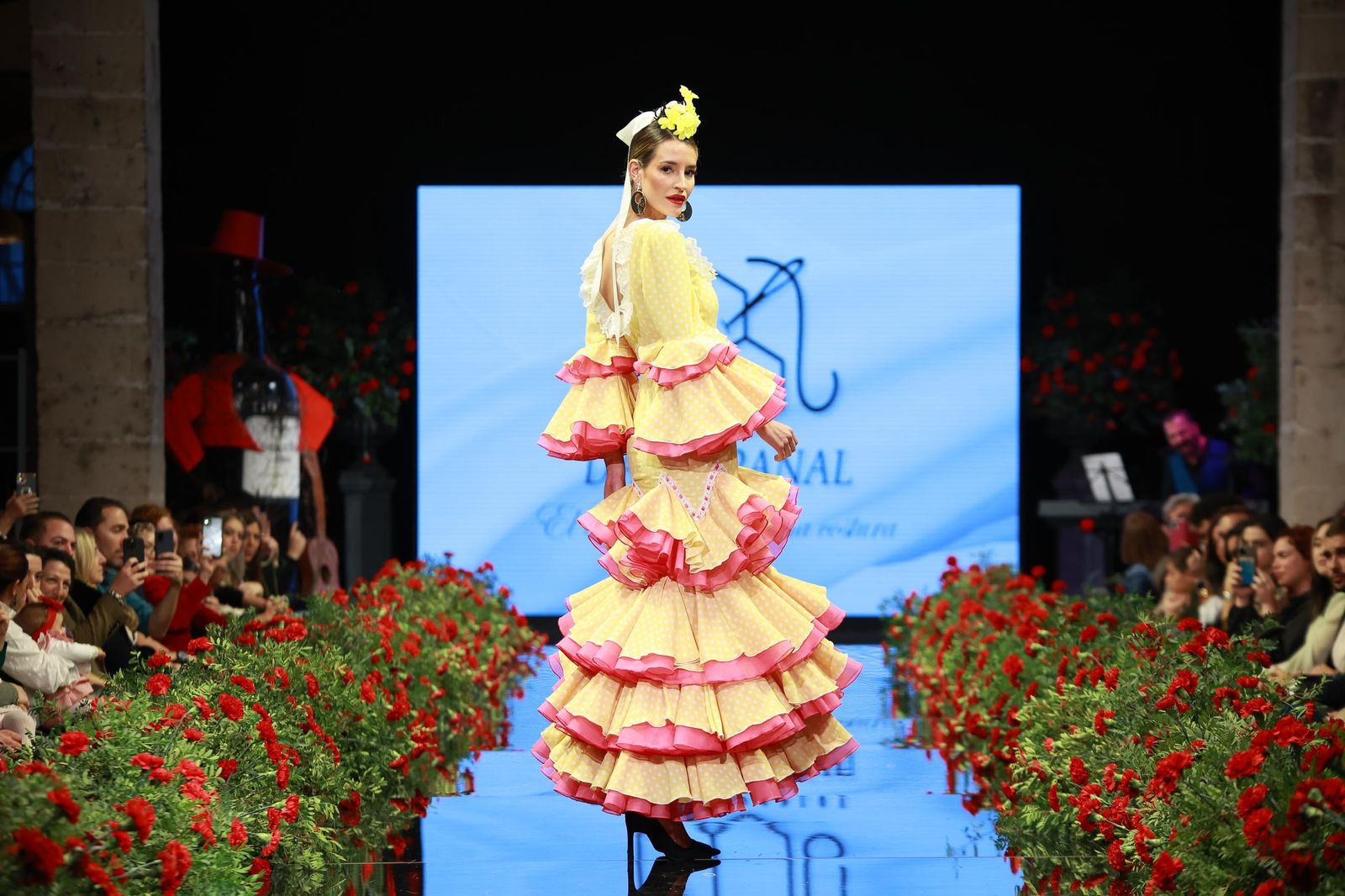 Desfile de David Panal en la Pasarela Flamenca Jerez Tío Pepe 2024