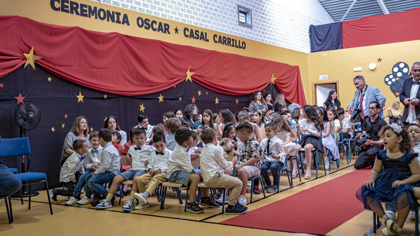 Ceremonia de entrega de los 'Oscars' en el colegio 'Casal Carrillo' de San Fernando