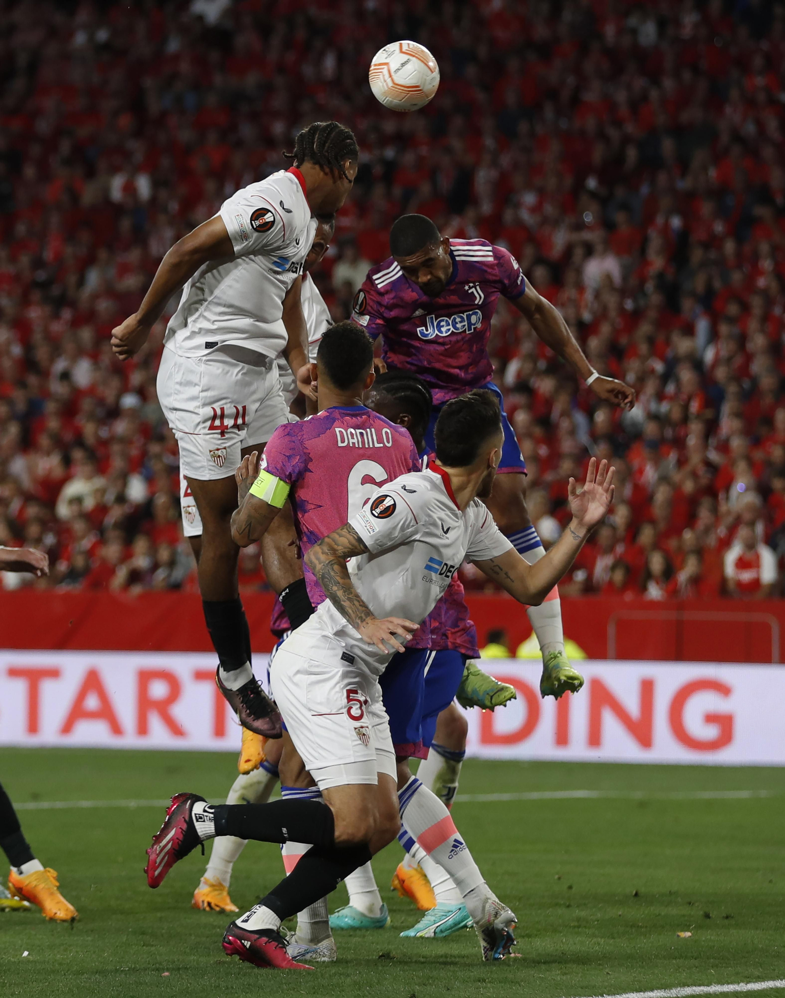 Las imágenes del Sevilla fc-Juventus