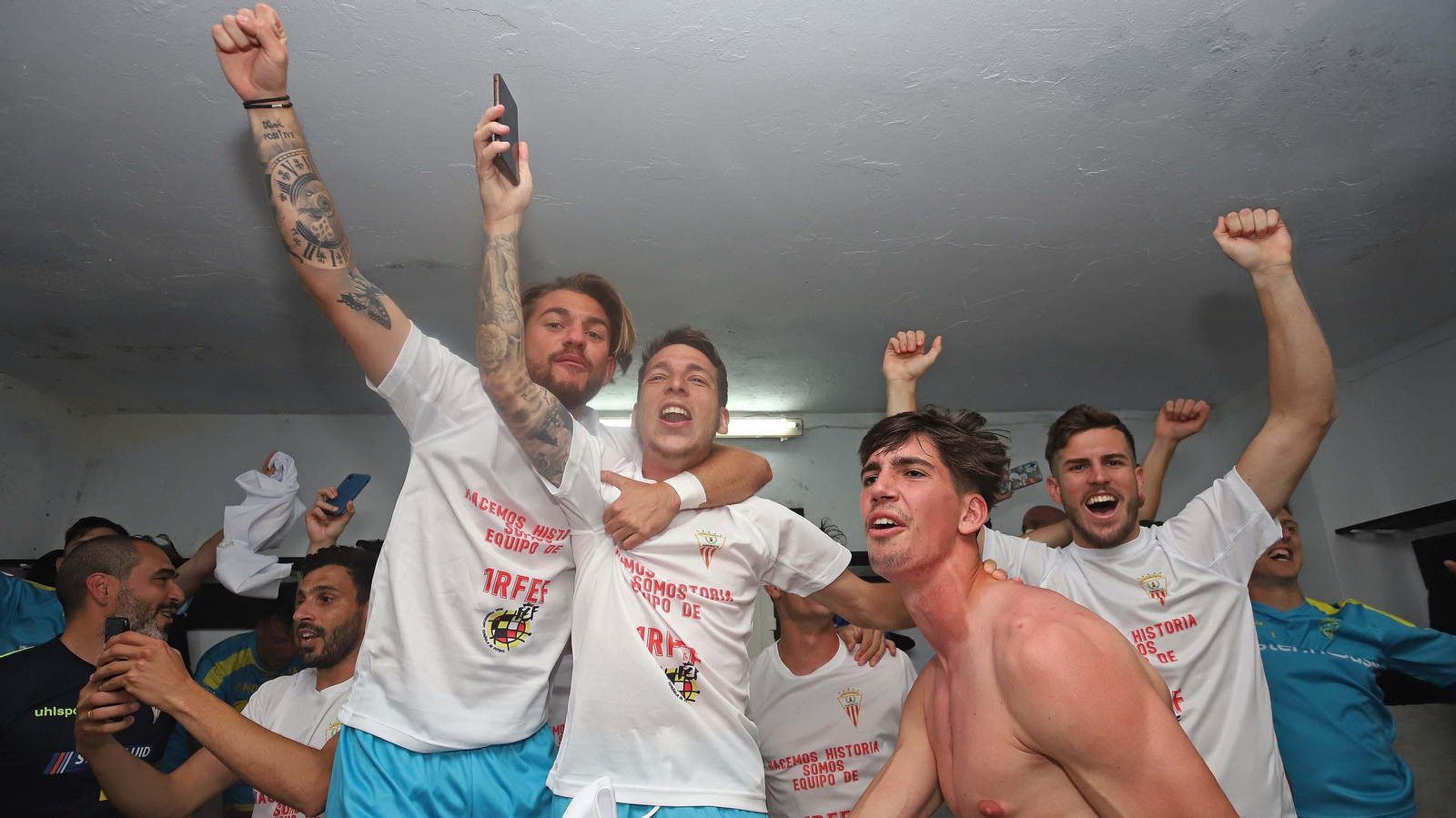 Fotos de la celebración del Algeciras CF