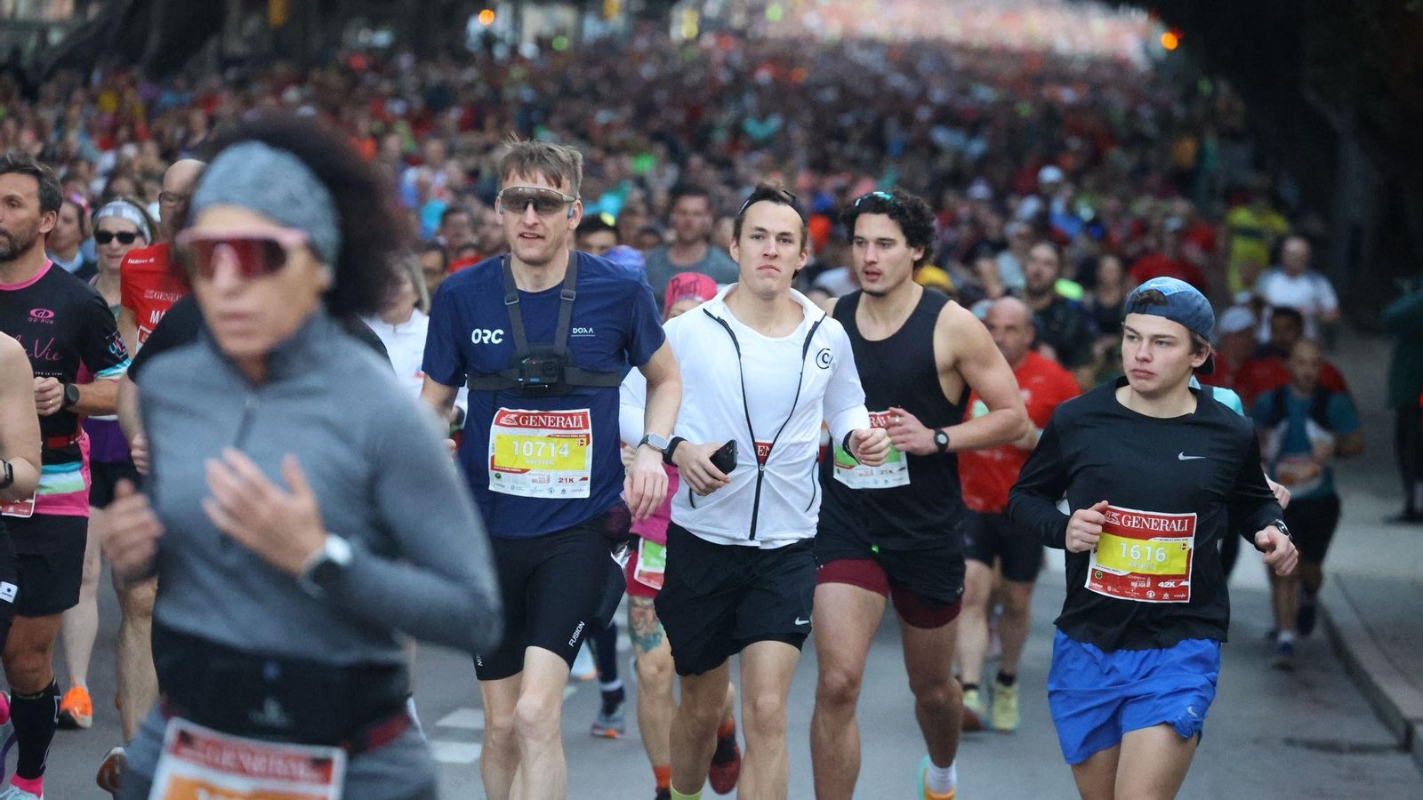 Las mejores fotos de la Maratón de Málaga 2024