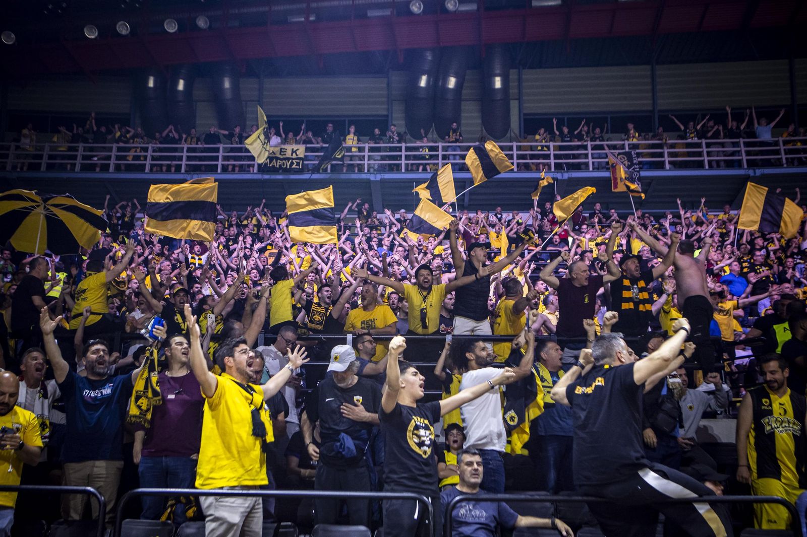 Las fotos del AEK Atenas-Unicaja de la Final Four de la Basketball Champions League