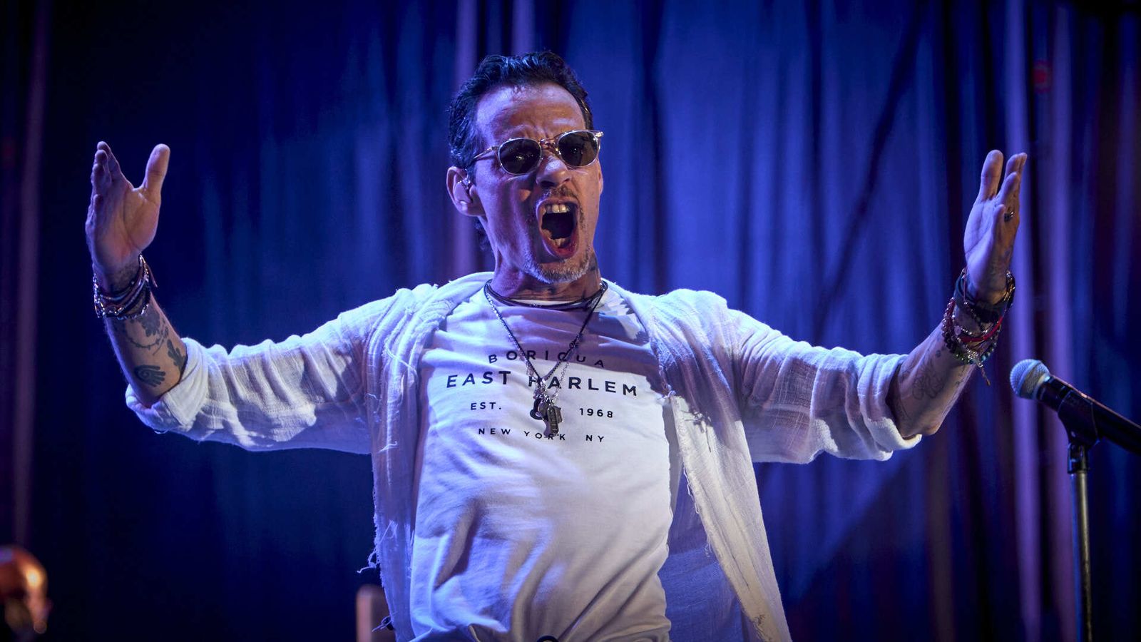 Concierto de Marc Anthony en el CMF deChiclana