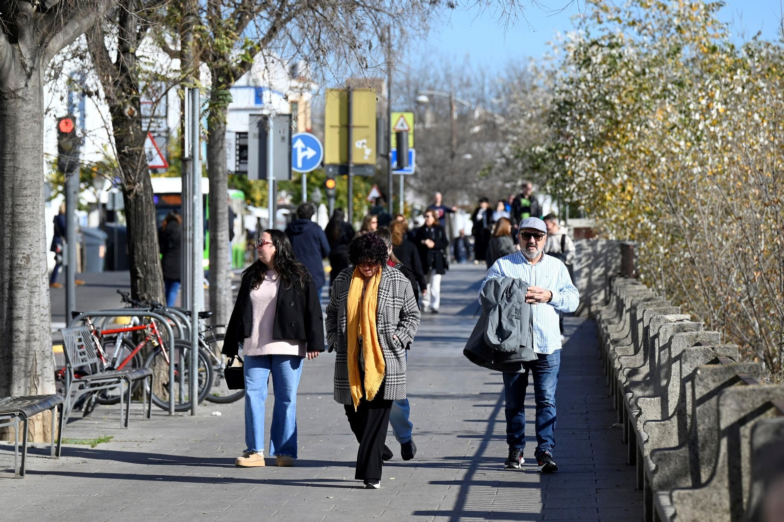 Los cordobeses salen a la calle en el primer día de 2025, en imágenes