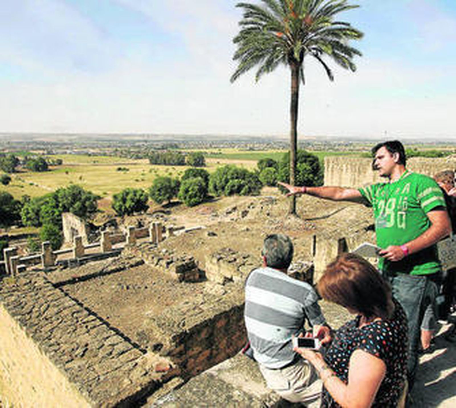 El yacimiento de Medina Azahara.