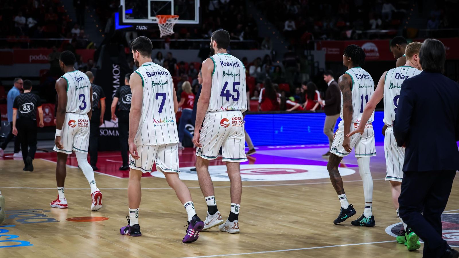 El Casademont Zaragoza-Unicaja, en fotos