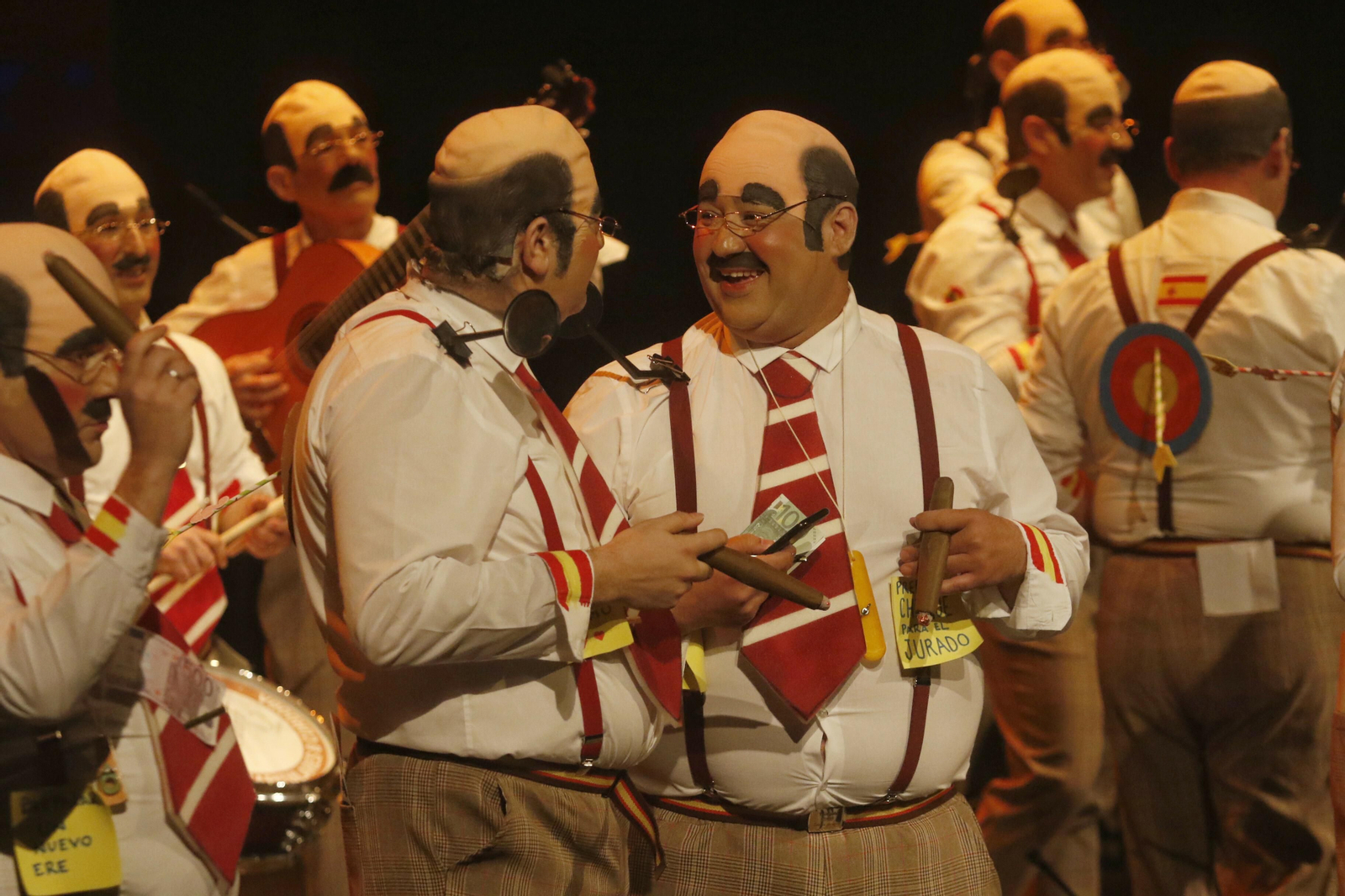 La primera sesión de preliminares del Concurso del Carnaval de Córdoba, en fotos