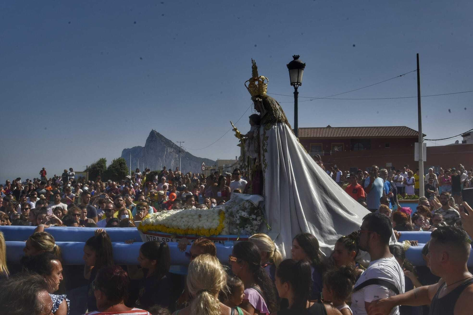 Las fotos de la procesión de la Virgen del Carmen en La Línea