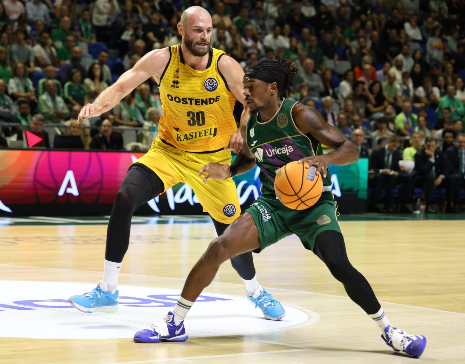 El Unicaja-Filou Oostende, en fotos