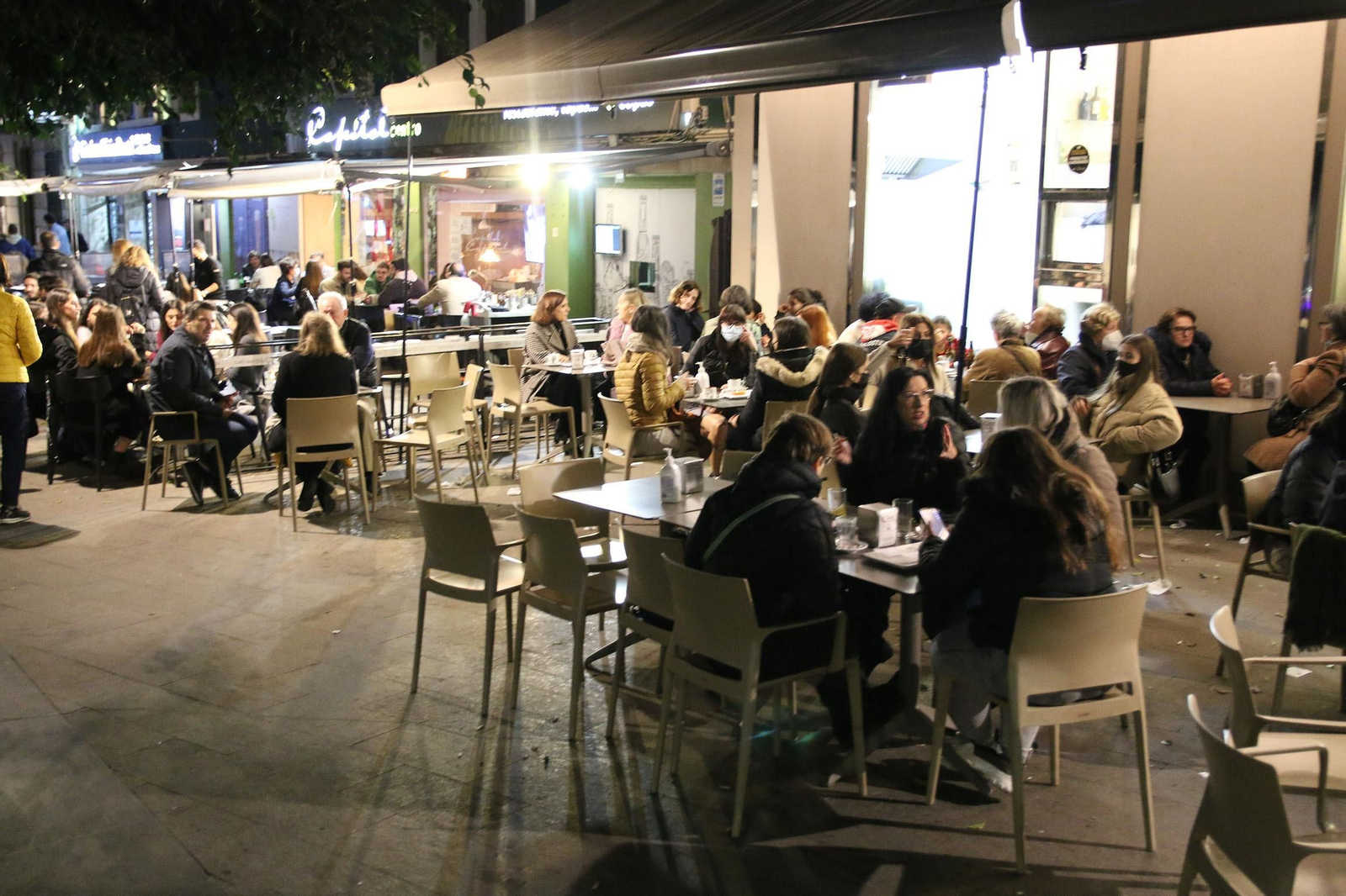 Terrazas de bares en Almería capital