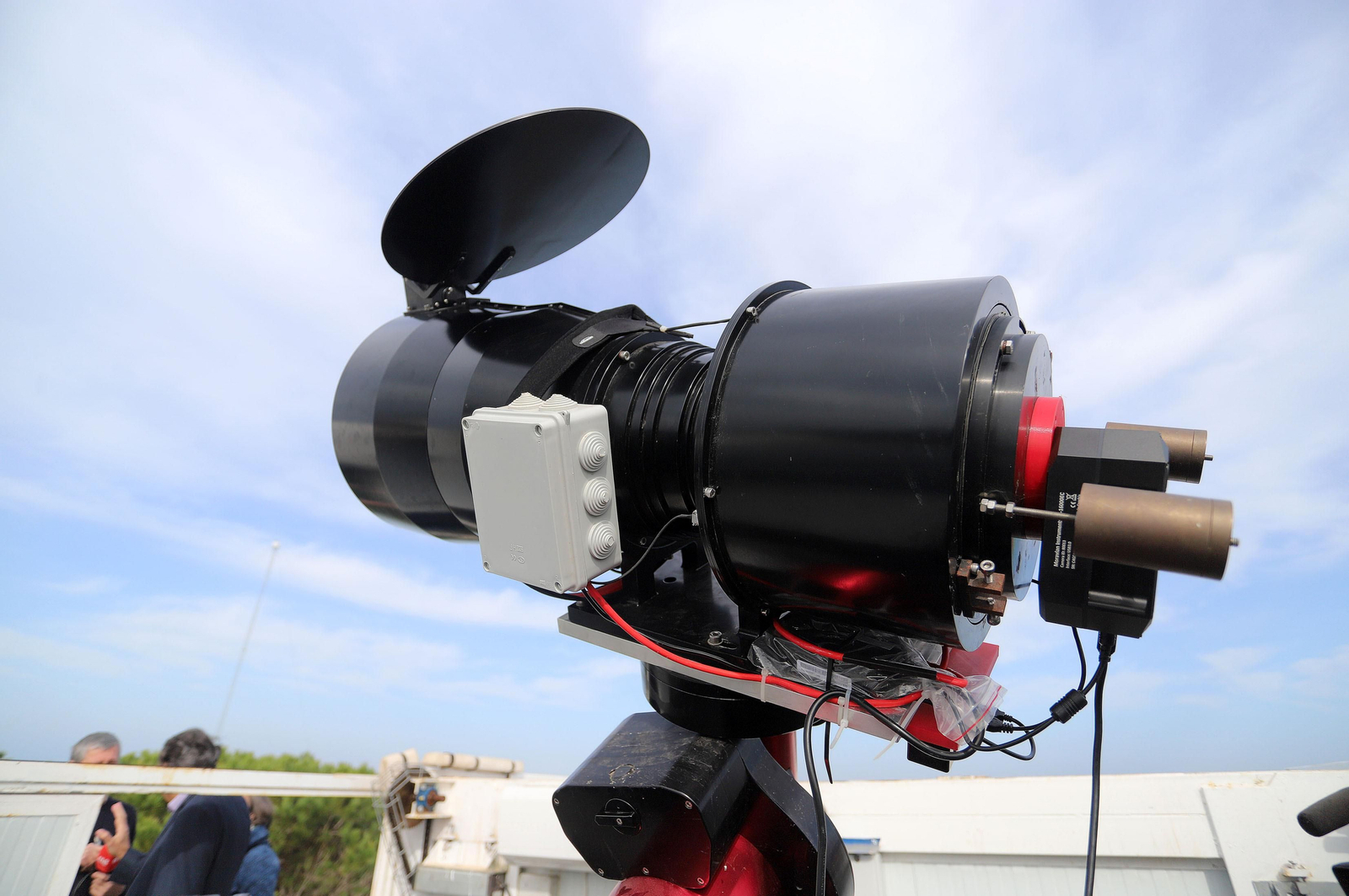 La red mundial de telescopios espaciales con sede en Huelva, en imágenes