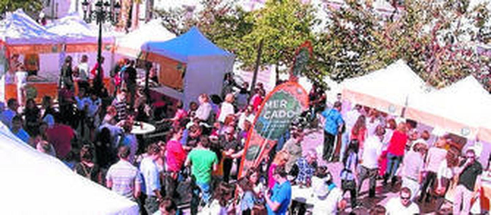 El mercado visitó recientemente el municipio de Cazalla de la Sierra.