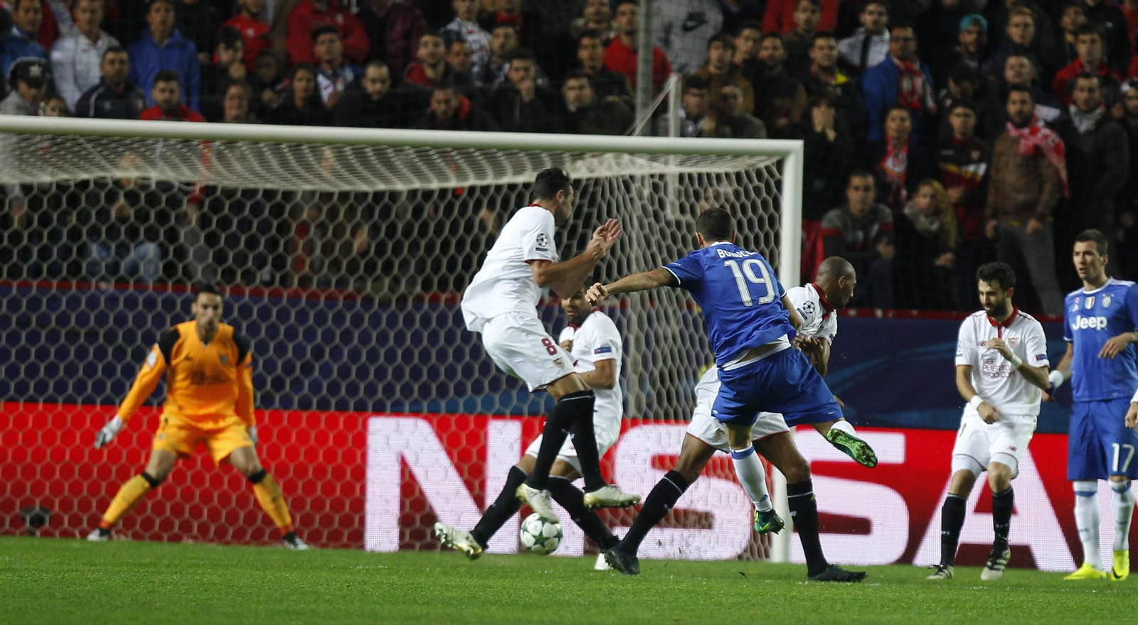 El Sevilla-Juventus de 'Champions'