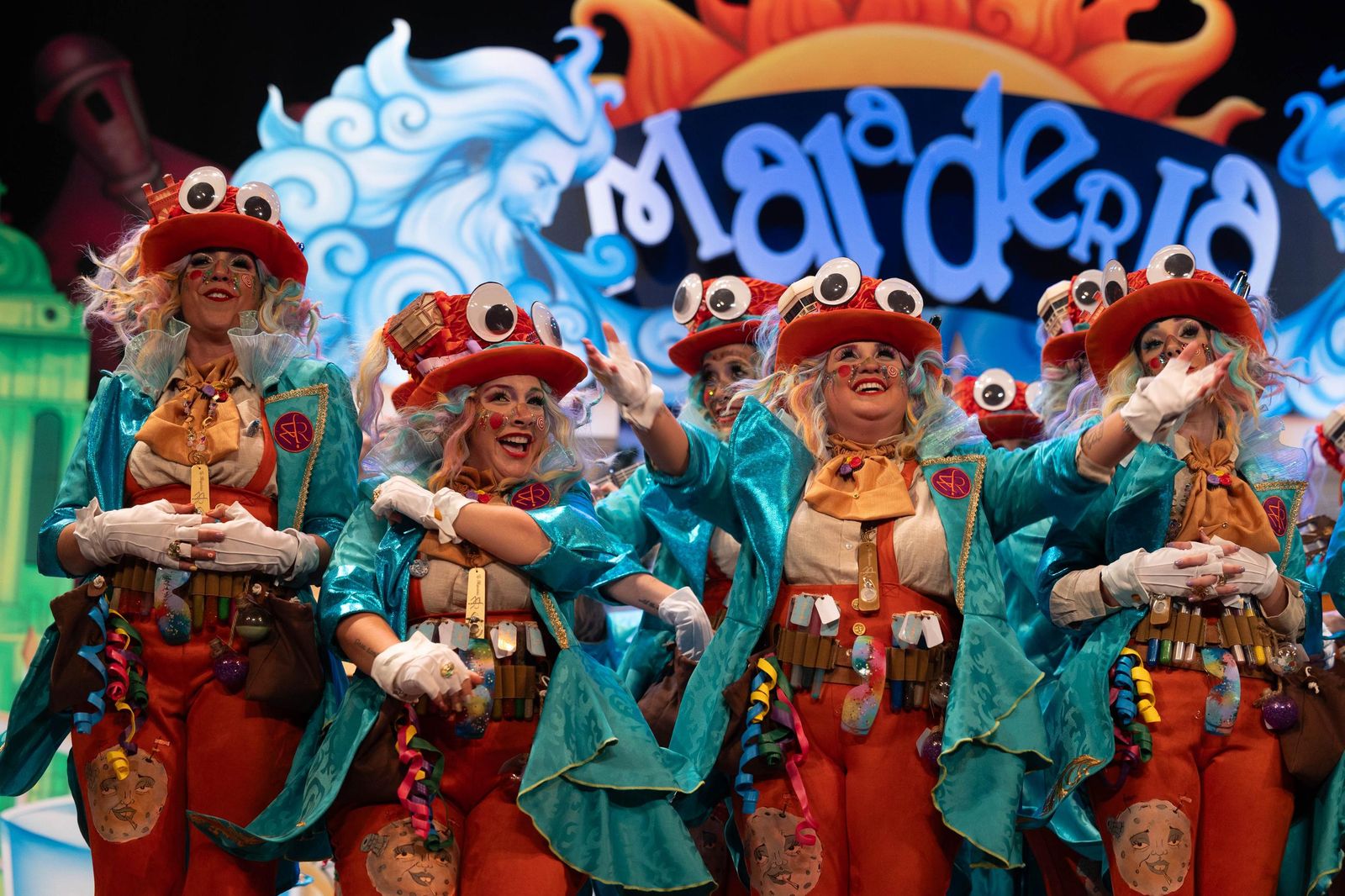 La comparsa 'La majadería'.