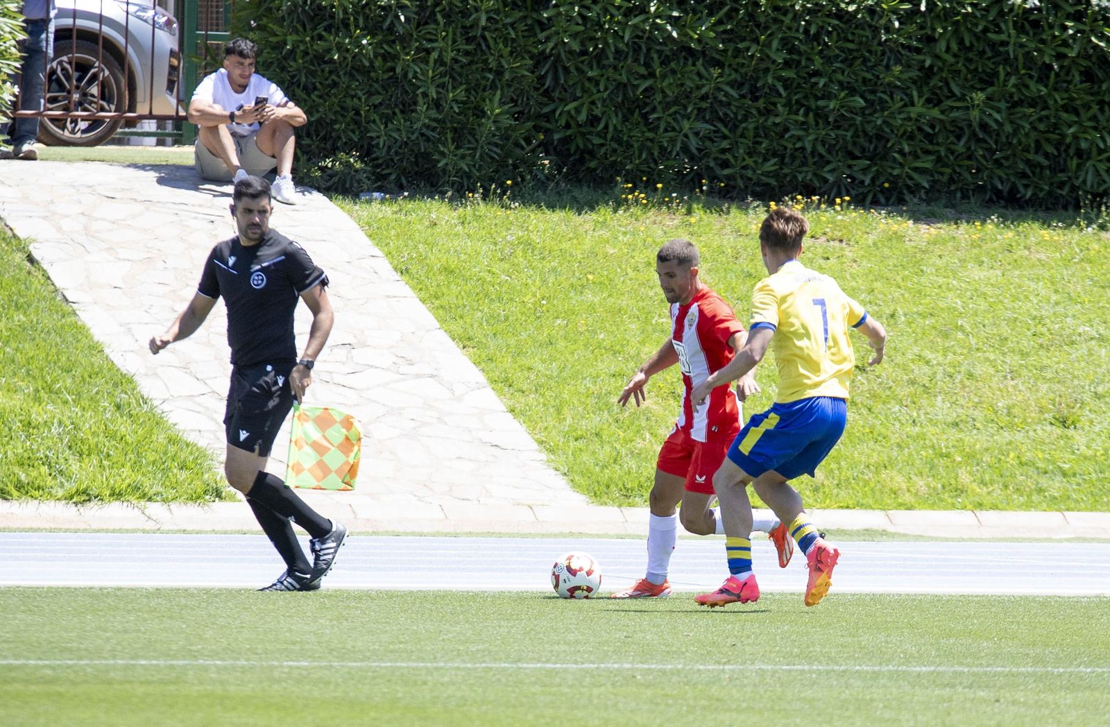 Partido de Segunda RFEF entre el Almería B y el Cádiz Mirandilla