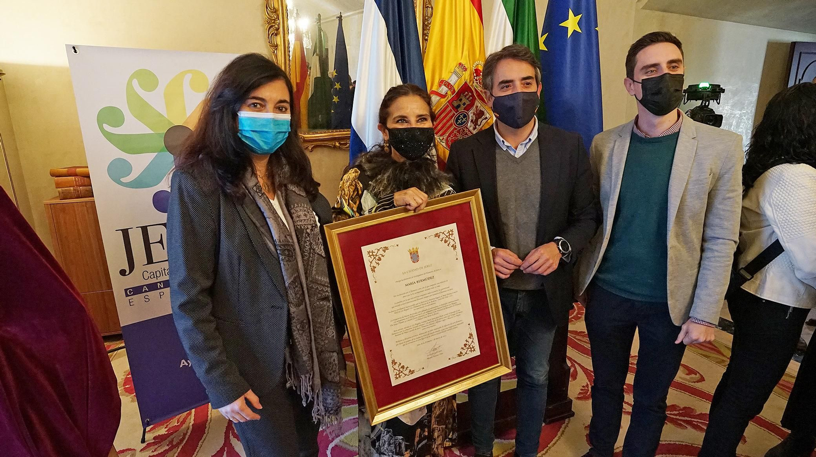 La bailaora americana María  Bermúdez nombrada 'Embajadora del Flamenco'