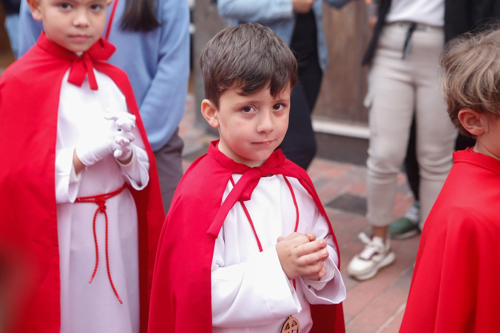 Fotos de la procesión infantil del colegio Nuestra Señora de los Milagros de Algeciras