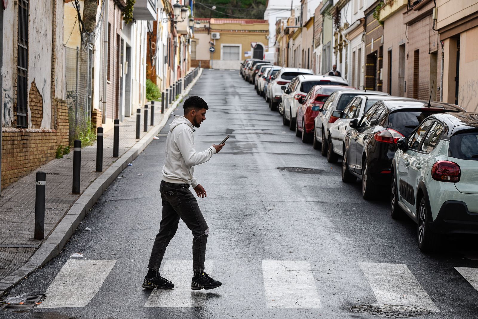 Imágenes de la mañana del domingo 12 de febrero en Huelva
