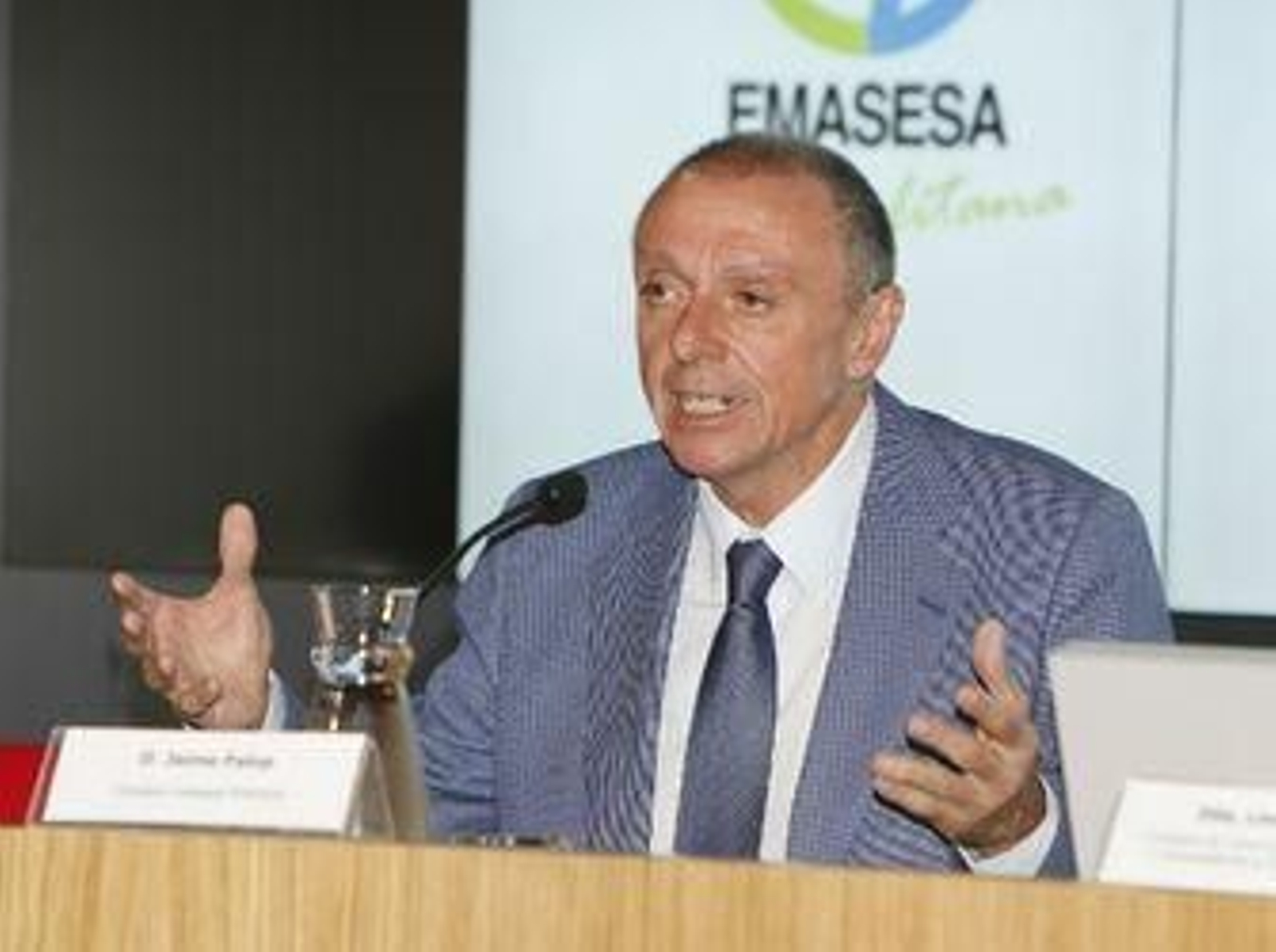 Jaime Palop, consejero delegado de Emasesa.