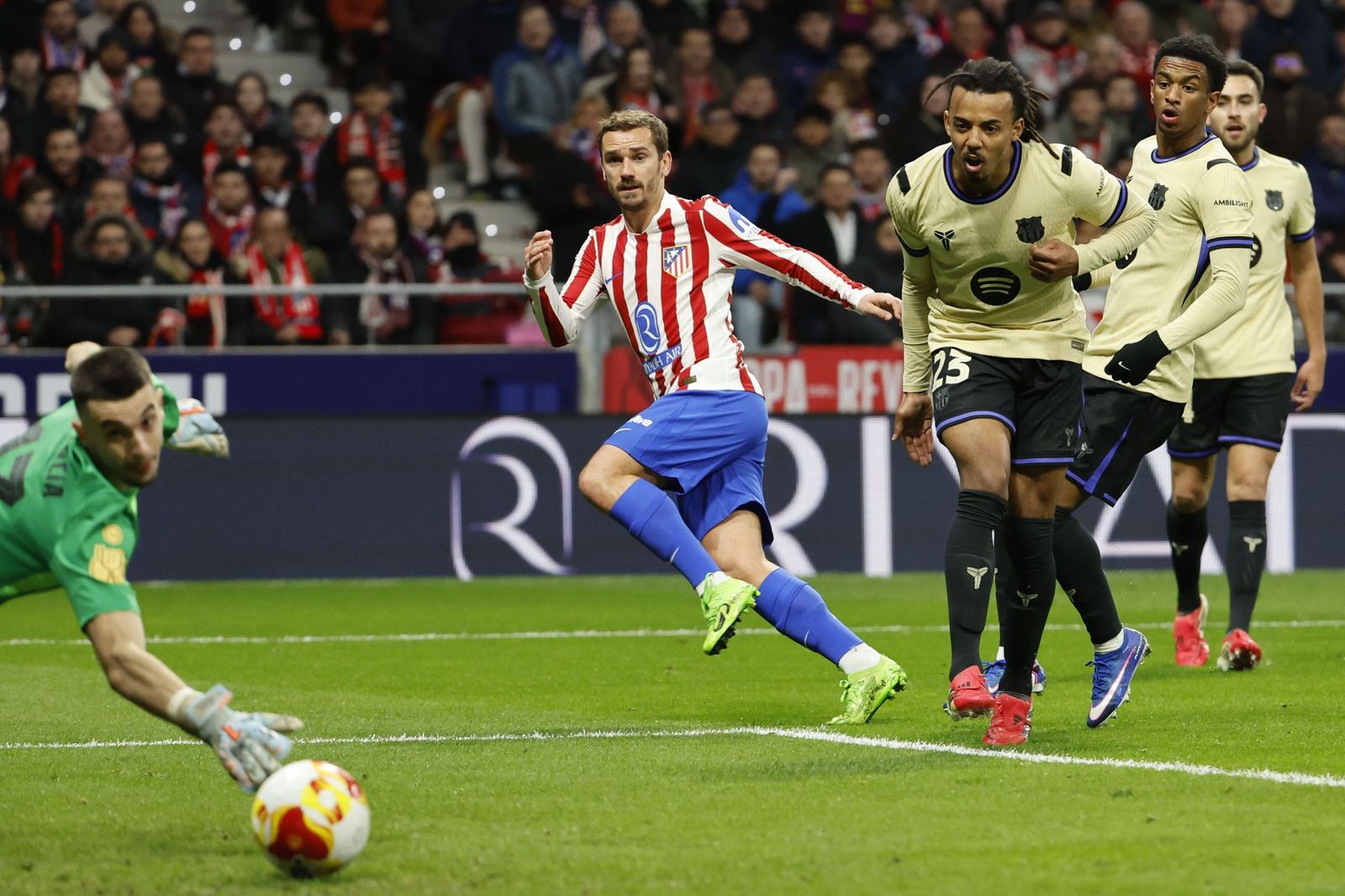 Las fotos del Atlético de Madrid-Barcelona