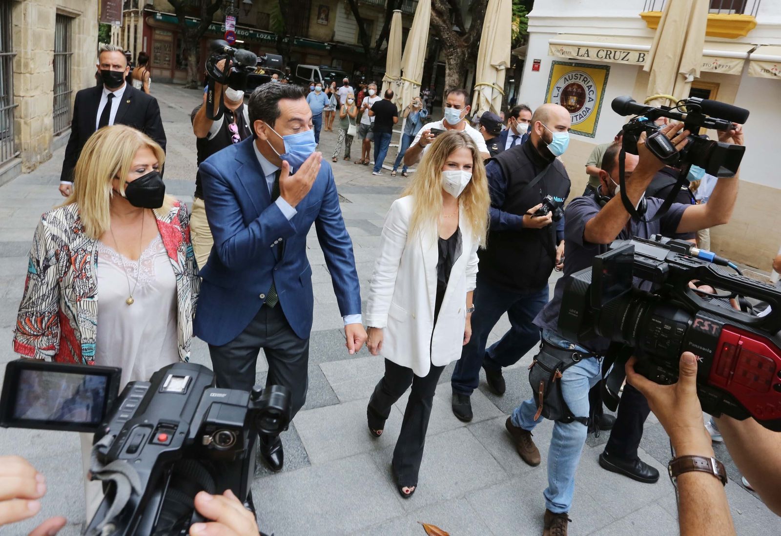 Visita institucional de Juanma Moreno Bonilla a Jerez