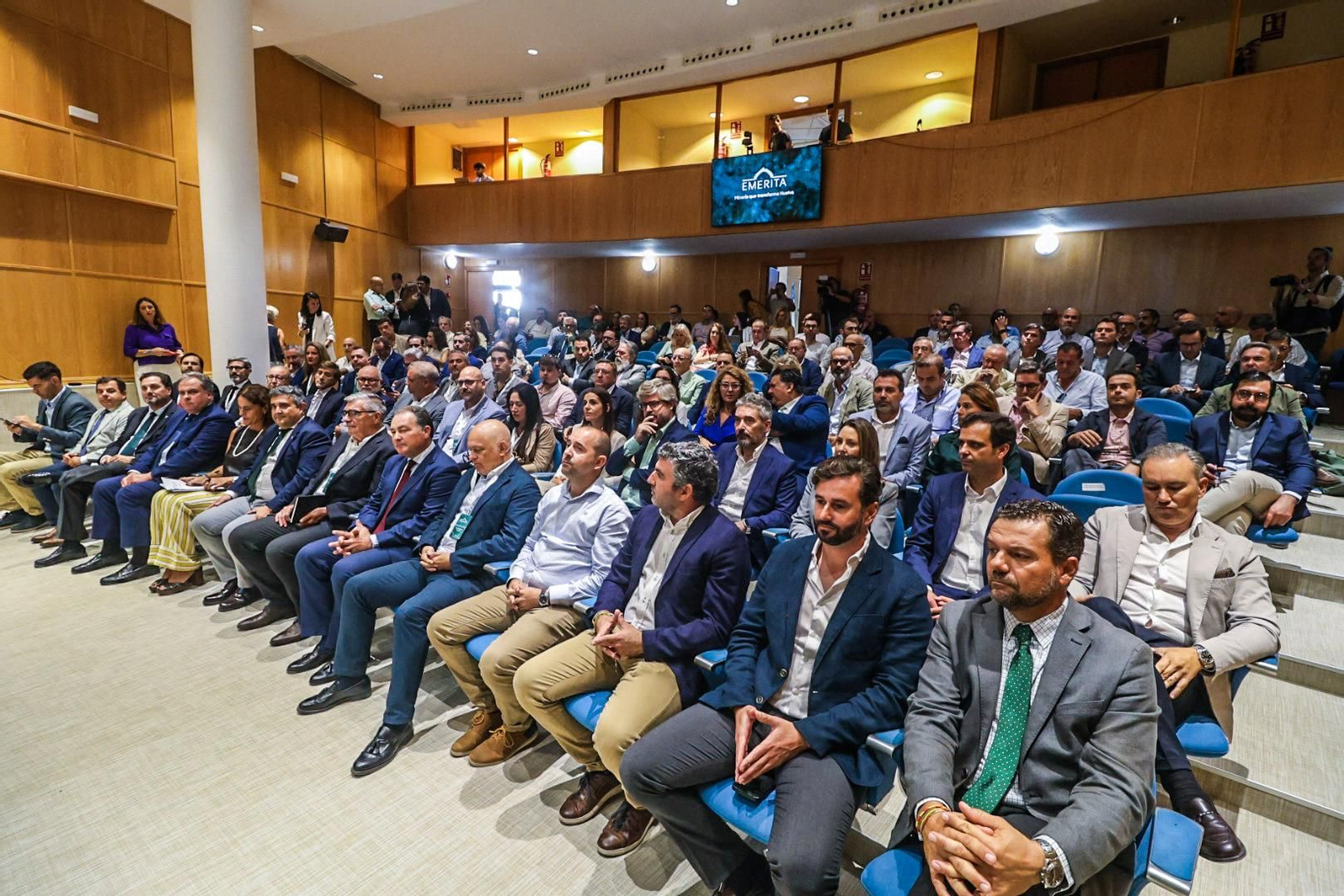 Imágenes de la presentación del proyecto de Emerita en la provincia